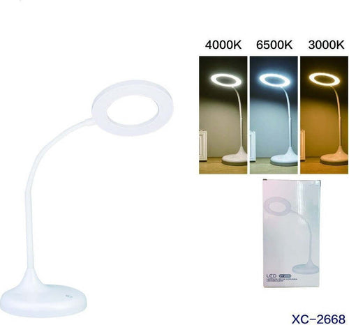 Lampada Scrivania Cerchio Led Touch Ricaricabile Usb Orientabile Moderno Dt-2668 Casa, arredamento e bricolage > Illuminazione da interno > Lampade da Tavolo Trade Shop italia - Napoli, Commerciovirtuoso.it