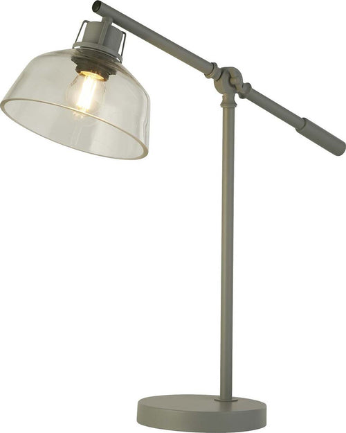 Lampada-Scrivania-Contemporanea-Canterbury-Acciaio-Grigio-Trasparente-1-Luce-E27