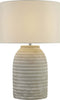 Lampada-Scrivania-Contemporanea-Costola-Cemento-Bianco-Acciaio-Grigio-1-Luce-E14