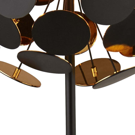Lampada-Scrivania-Contemporanea-Disco-Acciaio-Nero-Policarbonato-Oro-1-Luce-E14