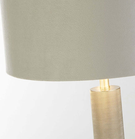 Lampada-Scrivania-Contemporanea-Londra-Acciaio-Ottone-Velluto-Grigio-1-Luce-E27
