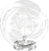 Lampada-Scrivania-Contemporanea-Moon-Metallo-Cromo-Vetro-Bianco-1-Luce-E27-30Cm