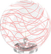 Lampada-Scrivania-Contemporanea-Moon-Metallo-Cromo-Vetro-Rosso-1-Luce-E27-30Cm