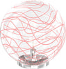 Lampada-Scrivania-Contemporanea-Moon-Metallo-Cromo-Vetro-Rosso-1-Luce-E27-30Cm