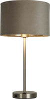 Lampada-Scrivania-Finlandese-Metallo-Nichel-Velluto-Talpa-Usb-1-Luce-E27