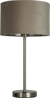 Lampada-Scrivania-Finlandese-Metallo-Nichel-Velluto-Talpa-Usb-1-Luce-E27