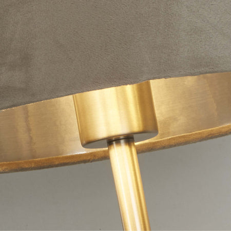 Lampada-Scrivania-Finlandese-Metallo-Nichel-Velluto-Talpa-Usb-1-Luce-E27