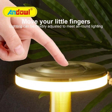 Lampada Scrivania Led Portatile 3 Sfumature Luce Touch Usb Ricaricabile Q-tl145 Illuminazione/Illuminazione per interni/Lampade/Lampade da tavolo e abat-jour Trade Shop italia - Napoli, Commerciovirtuoso.it