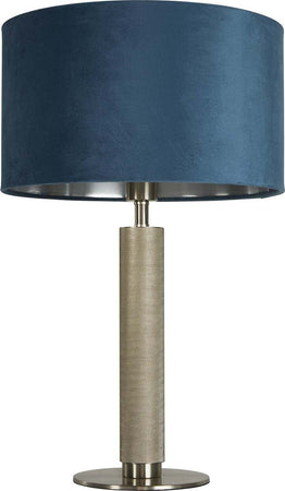 Lampada-Scrivania-Londra-Acciaio-Ottone-Velluto-Verde-Acqua-1-Luce-E27