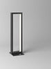 Lampada-Scrivania-Ufficio-Moderna-Four-Squares-Alluminio-Nero-Led-8W