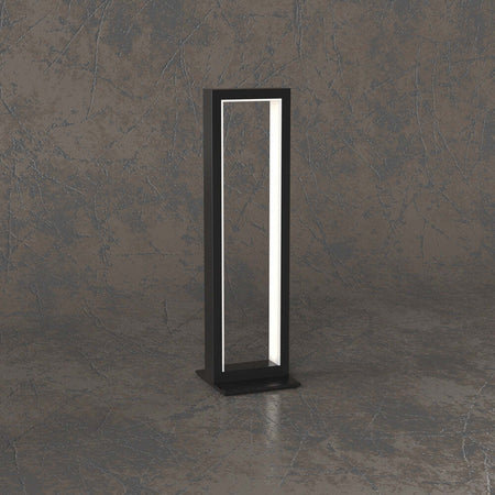 Lampada-Scrivania-Ufficio-Moderna-Four-Squares-Alluminio-Nero-Led-8W