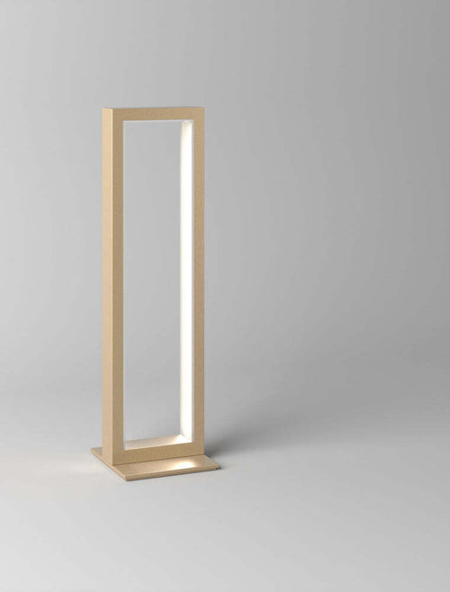 Lampada-Scrivania-Ufficio-Moderna-Four-Squares-Alluminio-Oro-Led-8W