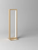 Lampada-Scrivania-Ufficio-Moderna-Four-Squares-Alluminio-Oro-Led-8W