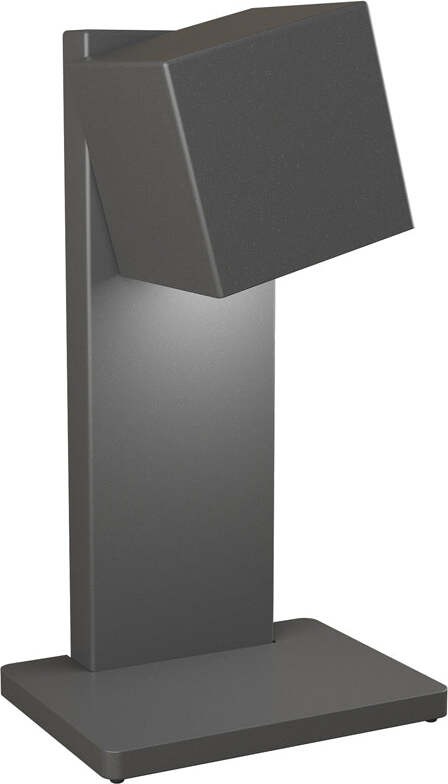 Lampada-Scrivania-Ufficio-Moderna-Plate-Metallo-Grigio-Antracite-1-Luce-Gx53