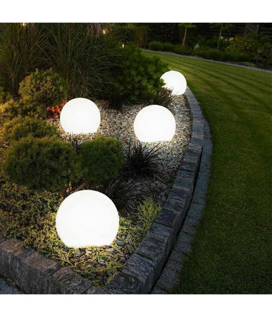 Lampada Sfera Terra Esterno Illuminazione Giardino Luce Palla E27 30 Cm Es50-300