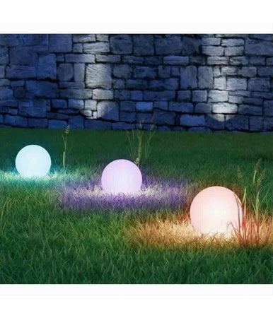 Lampada Sfera Terra Esterno Illuminazione Giardino Luce Palla E27 30 Cm Es50-300