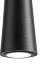 Lampada-soffitto-led-Gea-Luce-DAFNE-SP-nero-moderna