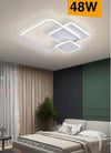 Lampada Da Soffitto Plafoniera Led 48 W Moderno 3 Quadrati Luce 6500k 4000k C31 Casa, arredamento e bricolage > Illuminazione da interno > Lampadari Trade Shop italia - Napoli, Commerciovirtuoso.it