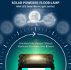 Lampada-Solare-da-Giardino-con-Pannello-di-Ricarica,-in-Acciaio-e-Rattan,-20x20x68-cm,-Nero-XM6867-154V00BKXM6
