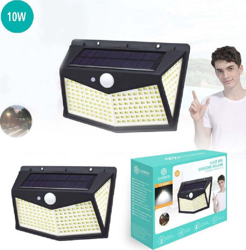 Lampada Solare Fotovoltaico Sensore Luce 212led Esterno Giardino Faretto Tx-9501 Illuminazione/Illuminazione per esterni/Luci per sentieri Trade Shop italia - Napoli, Commerciovirtuoso.it