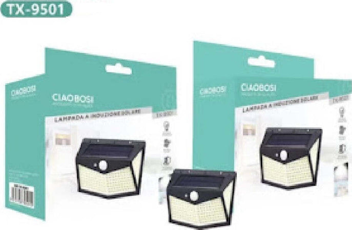 Lampada Solare Fotovoltaico Sensore Luce 212led Esterno Giardino Faretto Tx-9501 Illuminazione/Illuminazione per esterni/Luci per sentieri Trade Shop italia - Napoli, Commerciovirtuoso.it
