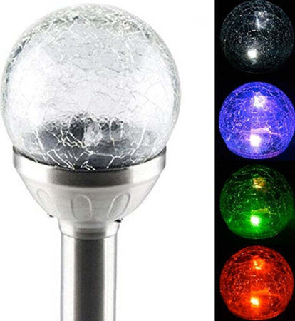 Lampada-Solare-Picchetto-Luce-Led-Rgb-Cambio-Colore-34x8cm-Acciaio-Vetro-Ruvido