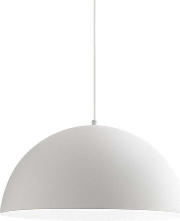 Lampada-sospensione-bianca-Gea-Luce-BONELLA-SP-cupola-moderna