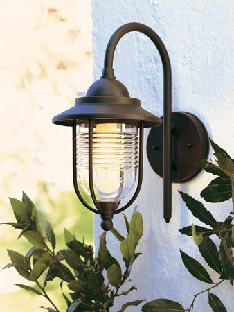 Lampada Sospensione da Esterno Modello Porto Color Ruggine cm 34 Illuminazione/Illuminazione per esterni/Lanterne Ogomondo - Martina Franca, Commerciovirtuoso.it