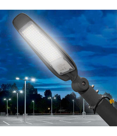 Lampada Stradale Inclinabile Led Lampione Faro Esterno 200watt Luce 6500k Lp-200