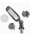 Lampada Stradale Inclinabile Led Lampione Faro Esterno 200watt Luce 6500k Lp-200