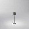 Lampada-Tavolo-Esterno-Mini-Diva-Contemporanea-Alluminio-Grigio-Led-Luce-Calda