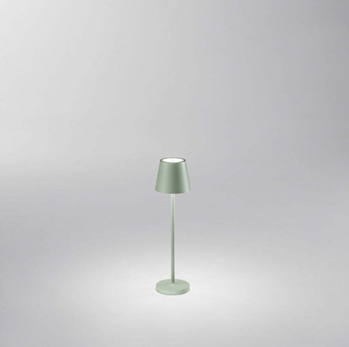 Lampada-Tavolo-Esterno-Mini-Diva-Contemporanea-Alluminio-Salvia-Led-Luce-Calda