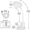 Lampada Tavolo Flesibile Led Ricaricabile Portacellulare Dimmerabile 10w Ls-td01 Casa, arredamento e bricolage > Illuminazione da interno > Lampade da Tavolo Trade Shop italia - Napoli, Commerciovirtuoso.it