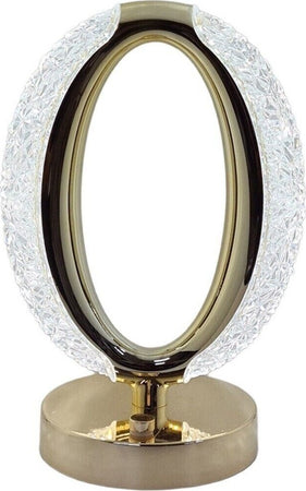 LAMPADA TAVOLO LED RICARICABILE OVALE TIPO CRISTALLO ATMOSFERA DIAMANTE TOUCH Illuminazione/Illuminazione per interni/Lampade/Lampade da tavolo e abat-jour Zencoccostore - Formia, Commerciovirtuoso.it