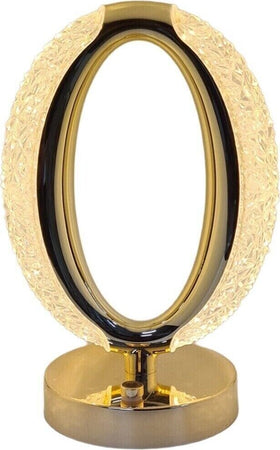 LAMPADA TAVOLO LED RICARICABILE OVALE TIPO CRISTALLO ATMOSFERA DIAMANTE TOUCH Illuminazione/Illuminazione per interni/Lampade/Lampade da tavolo e abat-jour Zencoccostore - Formia, Commerciovirtuoso.it