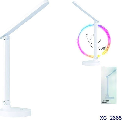 Lampada Tavolo Scrivania Moderna Led Casa Ufficio Touch Bianca Snodabile Dt-2665 Illuminazione/Illuminazione per interni/Lampade/Lampade da tavolo e abat-jour Trade Shop italia - Napoli, Commerciovirtuoso.it