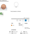 Lampada-terra-classica-Linea-Light-Group-OH-MARS-LED-sfera-polietilene