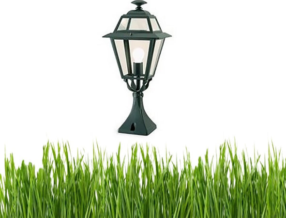 Lampada-terra-classica-Sovil-illuminazione-ELEGANCE-858-E27-LED-alluminio-lanterna