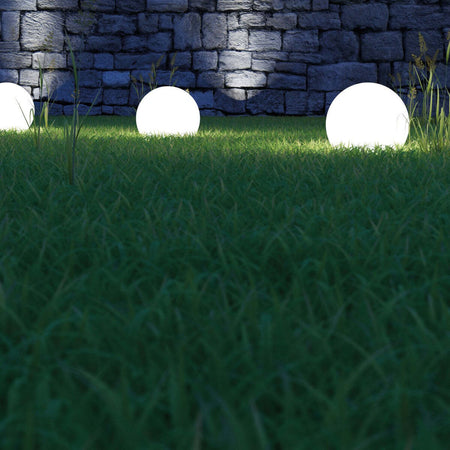 Lampada-terra-PAN-International-SPHERE-EST505-EST506-EST507-E27-LED-sfera-termoplastico