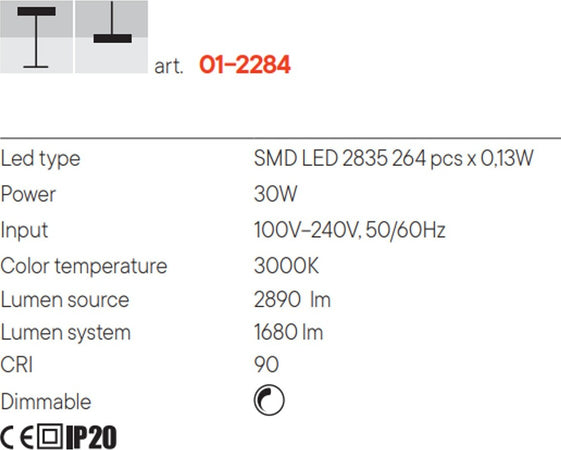 Lampada-Terra-soffitto-Redo-Group-ACROBAT-01-2284-LED-dimmerabile-piantana-sospensione