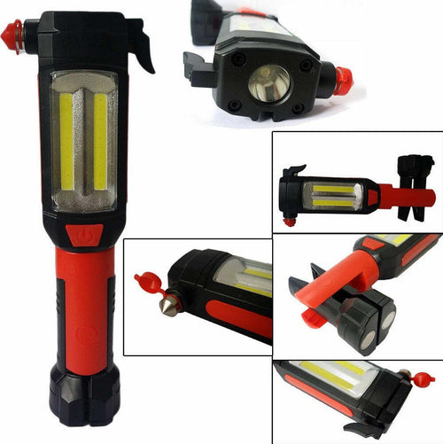 Lampada Torcia Lavoro Calamita Led Ricaricabile Martello Rompi Vetro Cintura Usb Casa, arredamento e bricolage > Bricolage e fai da te > Torce Trade Shop italia - Napoli, Commerciovirtuoso.it