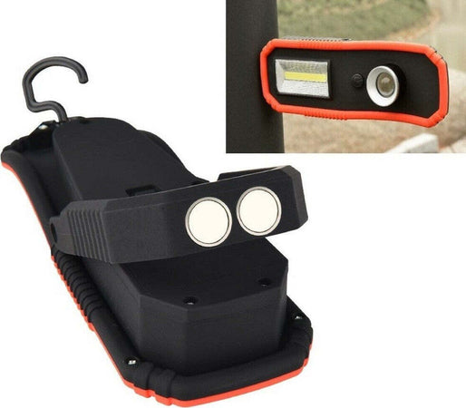 Lampada Torcia Lavoro Led Calamita Magnetica Ricaricabile Con Gancio Hc-919 Casa, arredamento e bricolage > Bricolage e fai da te > Torce Trade Shop italia - Napoli, Commerciovirtuoso.it