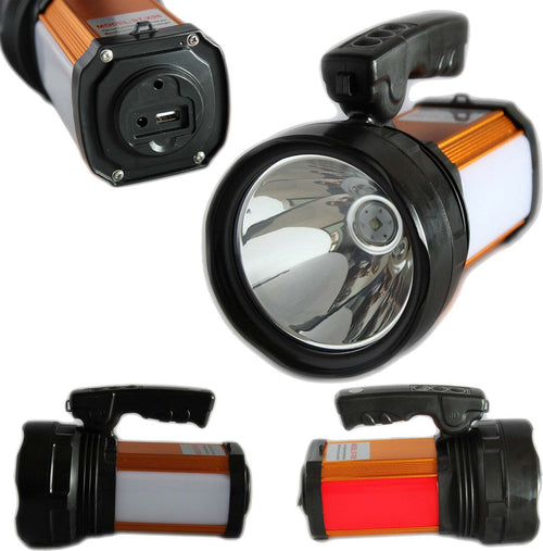 LAMPADA TORCIA RICARICABILE EMERGENZA USB RICARICA DISPOSITIVI LUCE BIANCA ROSSA Illuminazione/Illuminazione per interni/Lampade/Lampade da lavoro Trade Shop italia - Napoli, Commerciovirtuoso.it