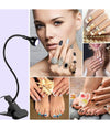Lampada Unghie Uv 3w Led Usb Testa Regolabile Gel Colla Uv Professionale Manicure