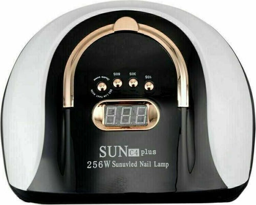 LAMPADA-UNGHIE-UV-LED-2-IN-1FORNETTO-UNGHIE-NAIL-LAMP-256W-57-LED-SUN-C4-PLUS