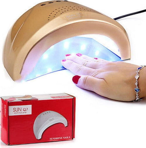 Lampada Uv 24 Led Ricostruzione Per Unghie Mani Piedi Nail Art Con Timer 48w Q7 Bellezza/Manicure e pedicure/Decorazioni per unghie/Strumenti/Asciuga unghie e lampade UV Trade Shop italia - Napoli, Commerciovirtuoso.it