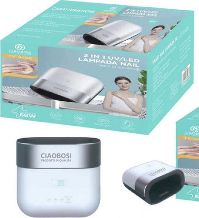 Lampada Uv Led 68w Fornetto Per Ricostruzione Unghie Gel Smalto Nail Art Tx-8488 Bellezza/Manicure e pedicure/Decorazioni per unghie/Strumenti/Asciuga unghie e lampade UV Trade Shop italia - Napoli, Commerciovirtuoso.it