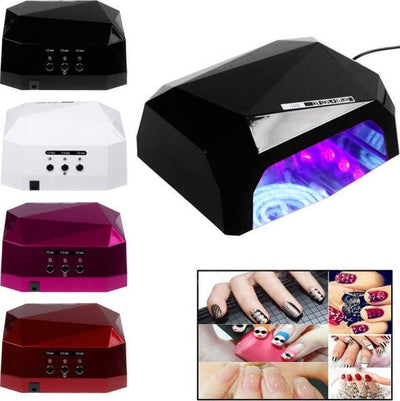 Lampada Uv Per Ricostruzione Unghie Nailart Con Timer 36w Diamante Fornetto Ccfl Bellezza/Manicure e pedicure/Decorazioni per unghie/Strumenti/Asciuga unghie e lampade UV Trade Shop italia - Napoli, Commerciovirtuoso.it