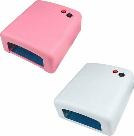 Lampada-Uv-Ricostruzione-Unghie-Gel-Smalto-36W-Nail-Art-4-Bulbi-Timer-Fornetto