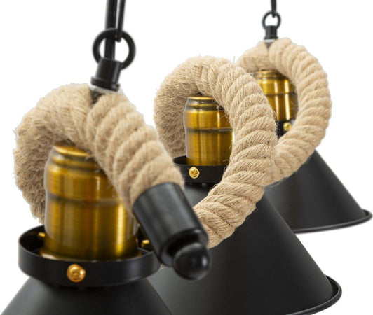 Lampadaraio-Cup/Rope-3-Luci-Cm-84X20X88